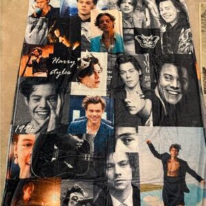 Harry Styles Collage cuddle Blanket